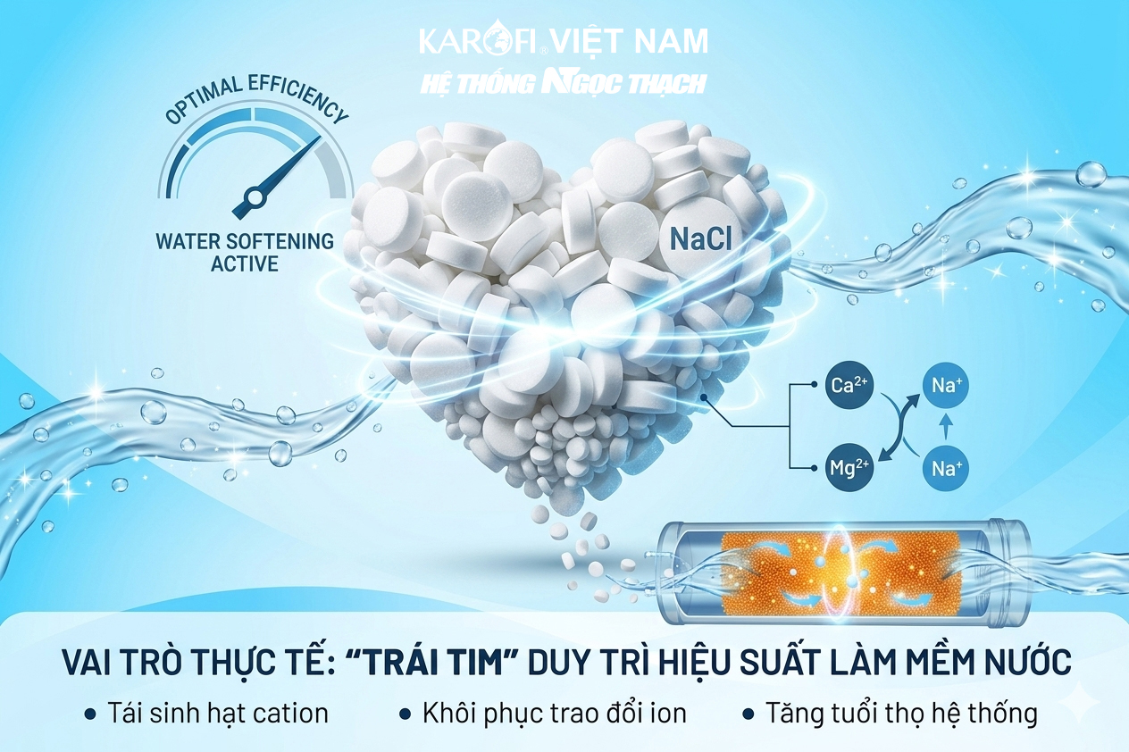 Muối hoàn nguyên lọc tổng 25kg