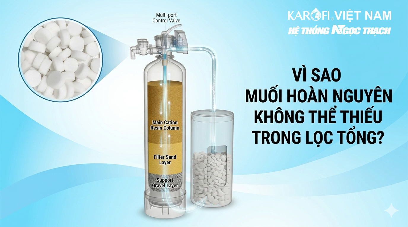 Muối hoàn nguyên lọc tổng 25kg