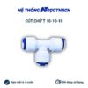 Cút chữ T nối nhanh chia nước 3 đầu phi 10 | T dây 10