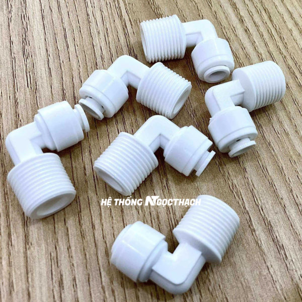 Co nối nhanh ren ngoài 17-10 cho bơm