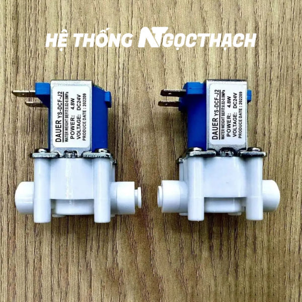 Van điện từ Water nối nhanh – Zắc – 24V