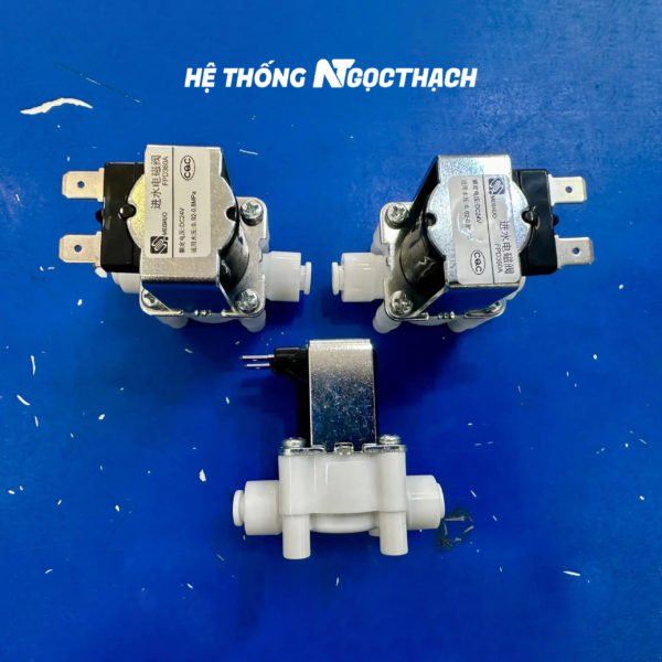 Van điện từ Water nối nhanh – Zắc – 24V