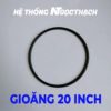 Gioăng 20 inch, Gioăng cao su cốc lọc 20 inch