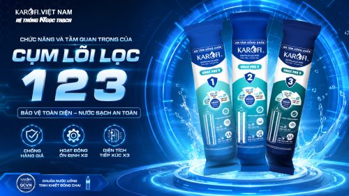 Chức năng và tầm quan trọng của Cụm lõi lọc 1 2 3