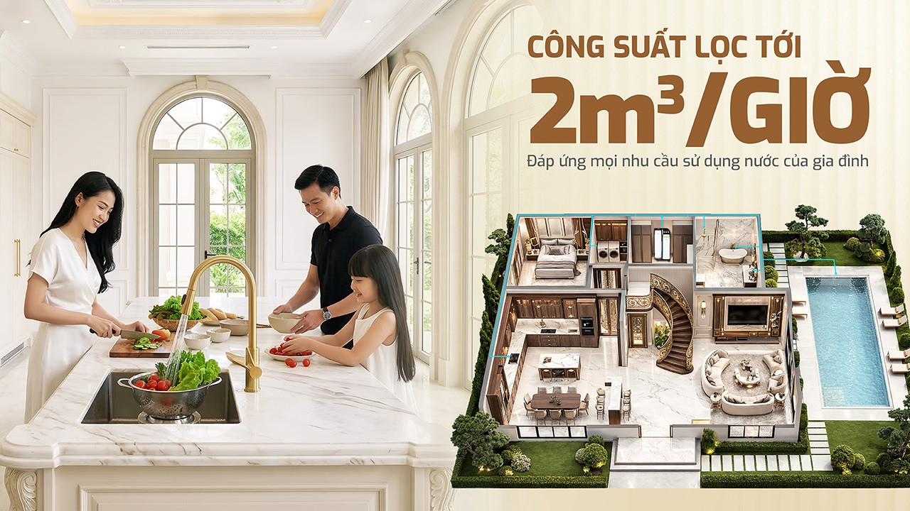Lọc Tổng Trung Tâm Cao Cấp Karofi KTF - 888