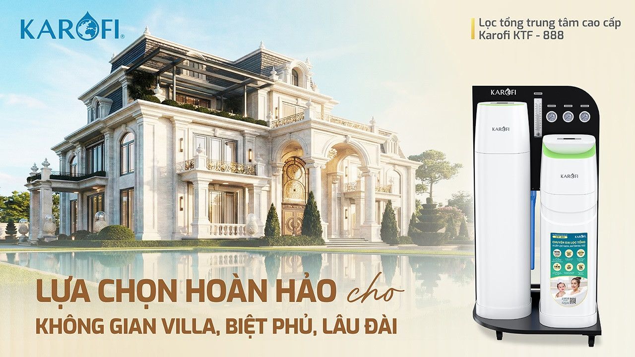 Lọc Tổng Trung Tâm Cao Cấp Karofi KTF - 888