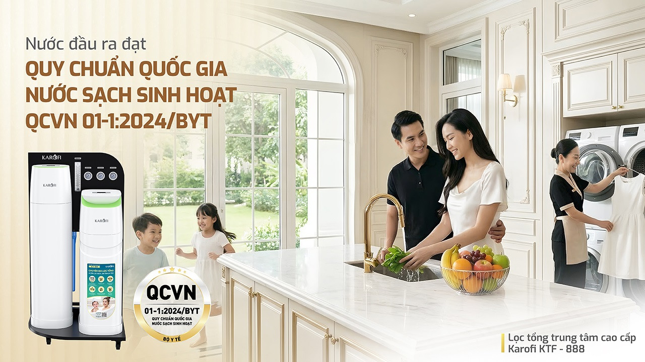 Lọc Tổng Trung Tâm Cao Cấp Karofi KTF - 888