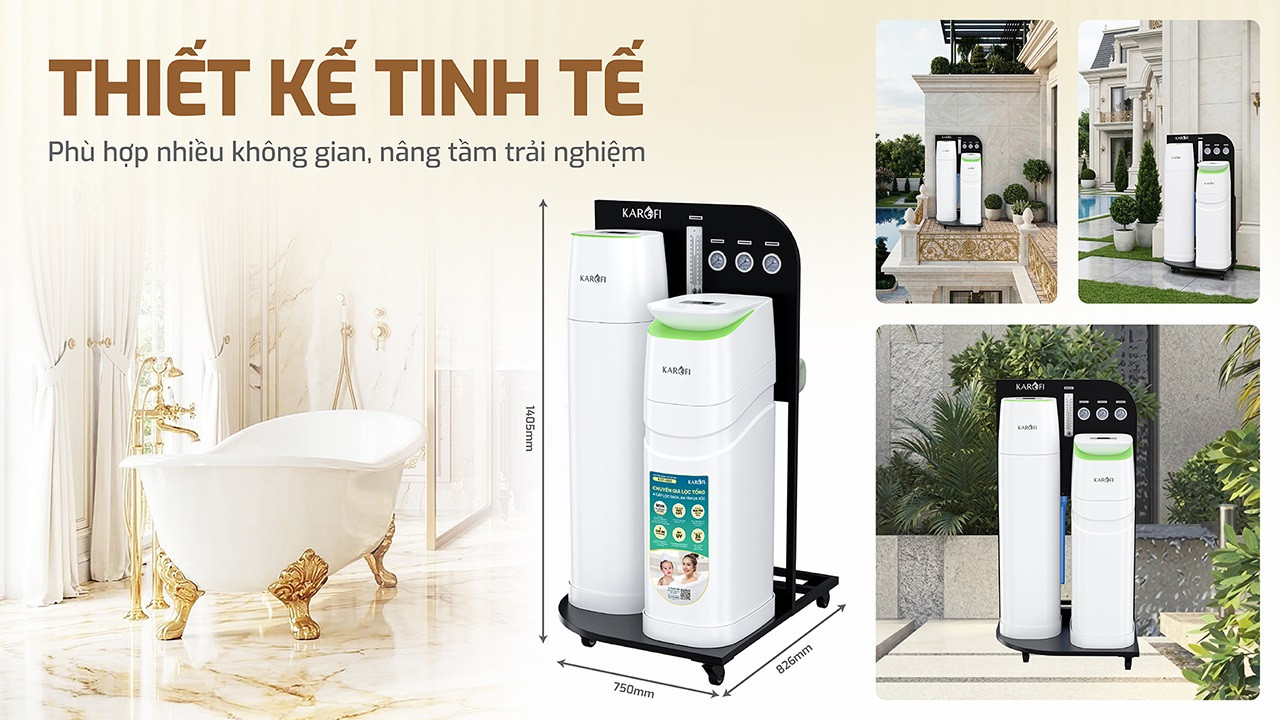 Lọc Tổng Trung Tâm Cao Cấp Karofi KTF - 888
