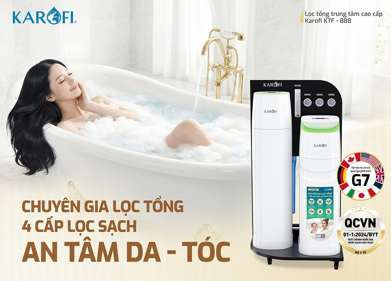 Lọc Tổng Trung Tâm Cao Cấp Karofi KTF - 888