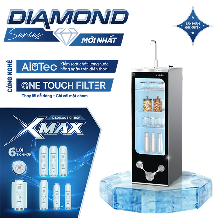 Máy lọc nước Karofi Diamond S28E
