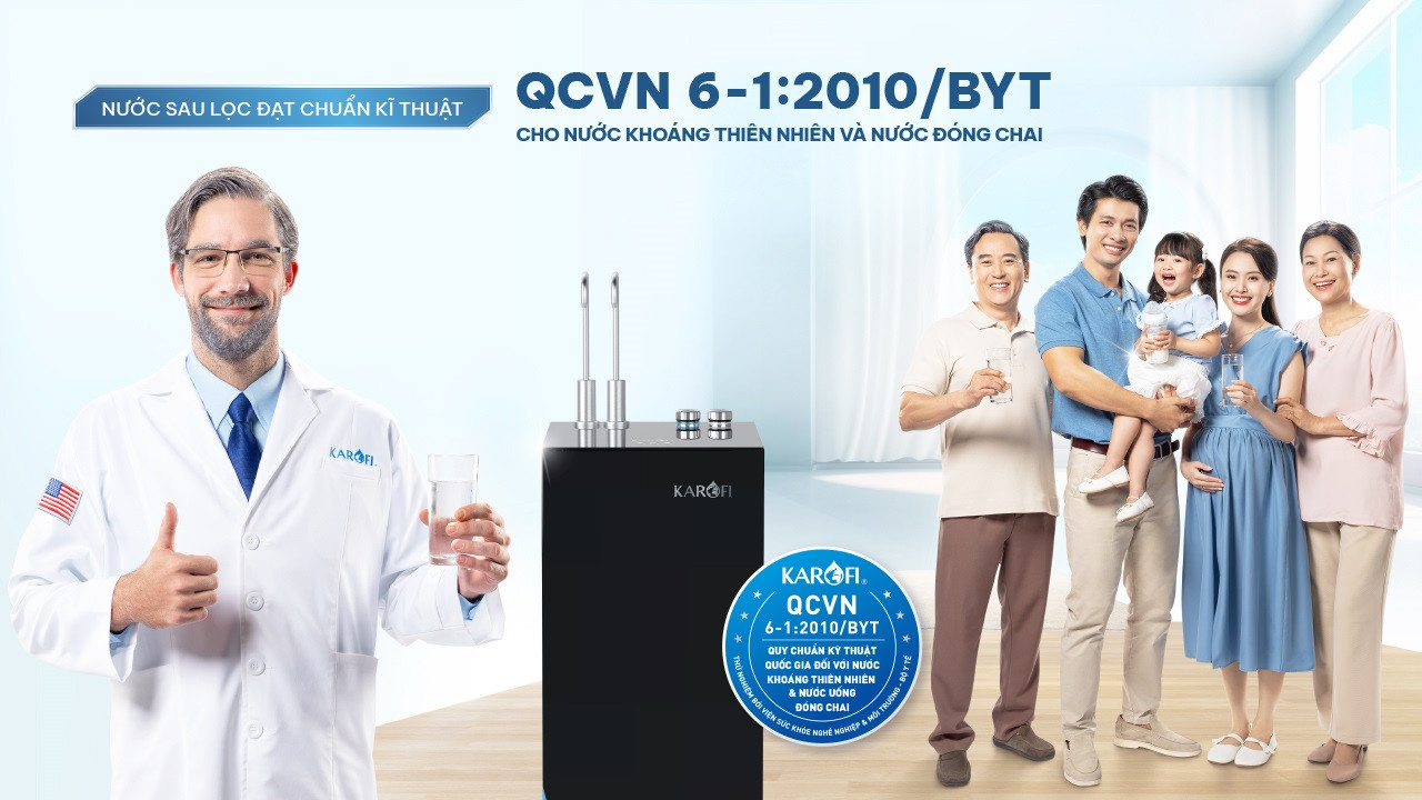 Máy lọc nước Karofi KAQ-GZ26