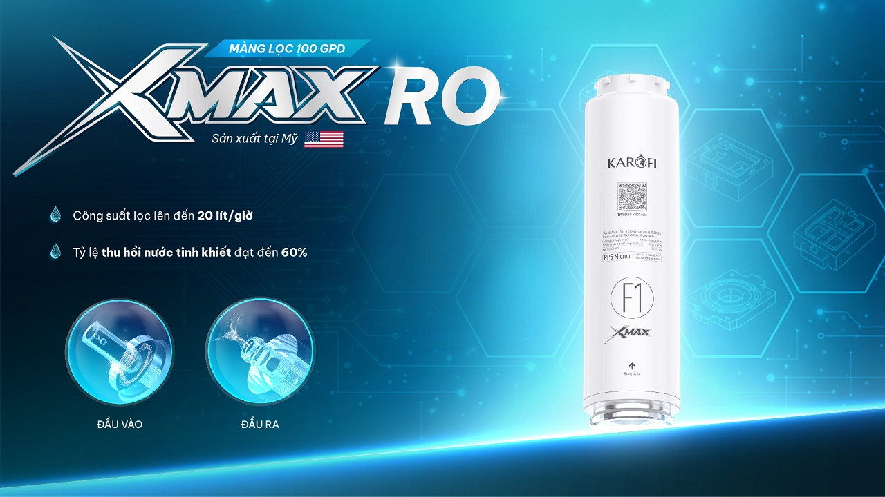 Máy lọc nước nóng lạnh Karofi Diamond S68E