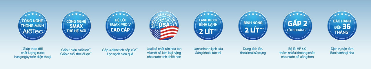 Máy lọc nước nóng lạnh Karofi KAD-GZ68
