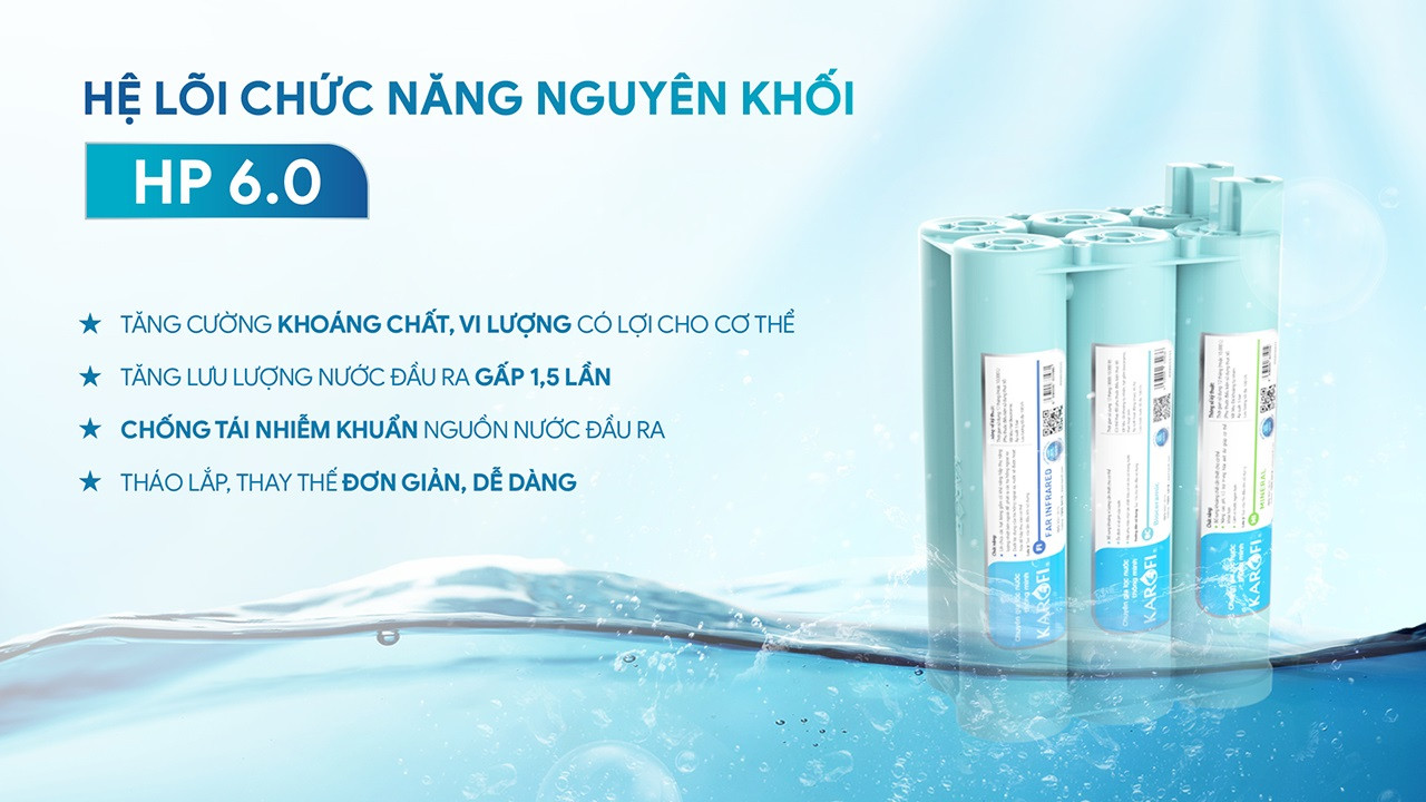 Máy lọc nước nóng lạnh Karofi KAD-GZ68