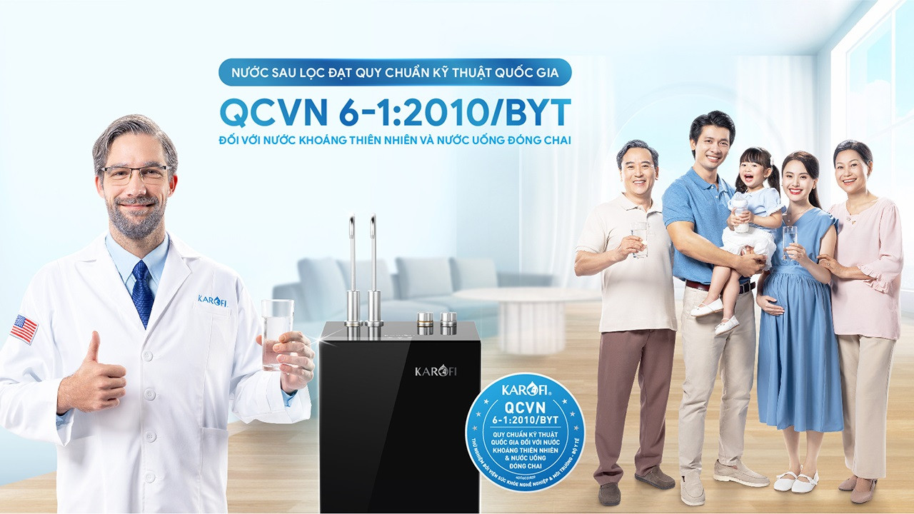 Máy lọc nước nóng nguội Karofi KAH-GZ36