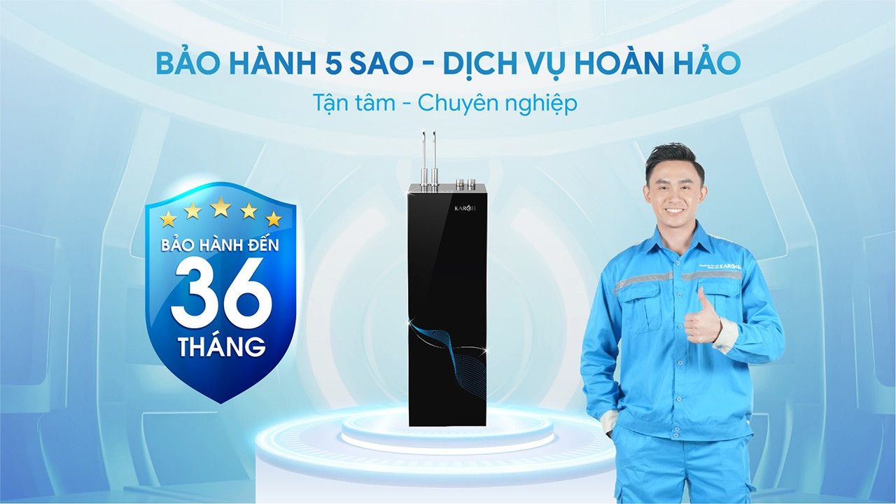 Máy lọc nước nóng nguội Karofi KAH-GZ36