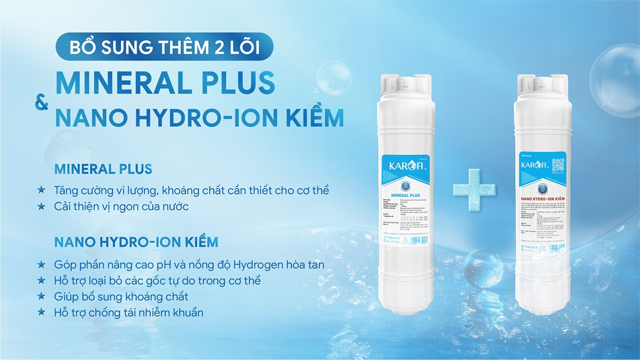 Máy lọc nước nóng nguội Karofi KAH-GZ36