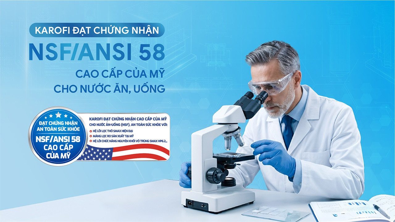 Máy lọc nước nóng nguội Karofi KAH-GZ36