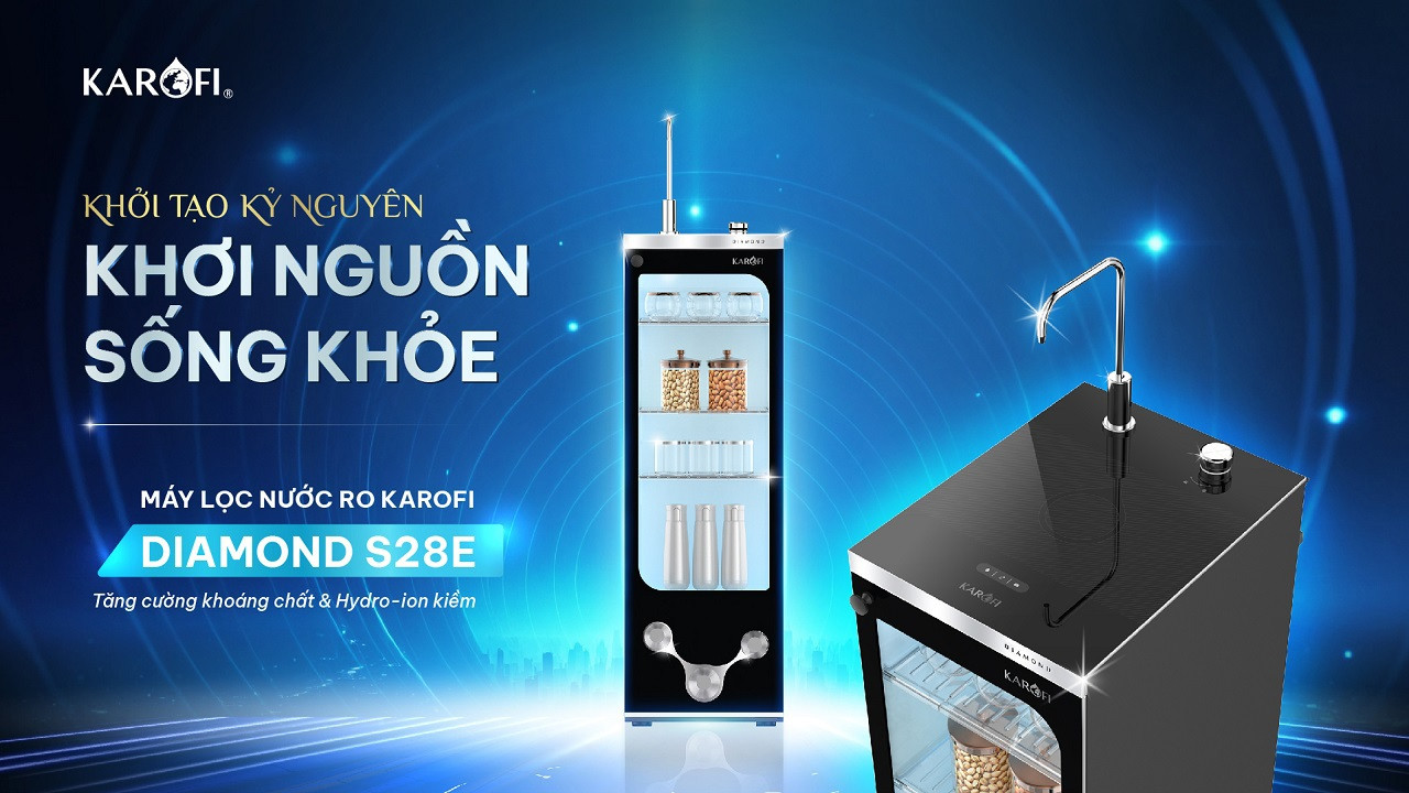 Máy lọc nước Karofi Diamond S28E