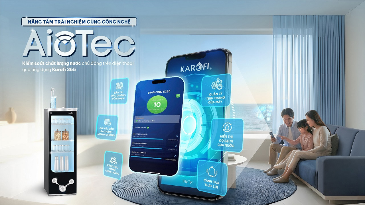 Máy lọc nước Karofi Diamond S28E