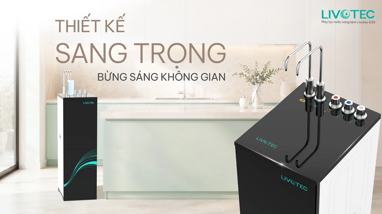 Máy lọc nước nóng lạnh Livotec 639