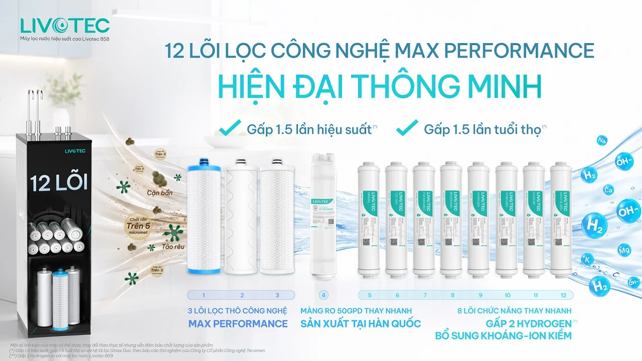 Máy lọc nước Livotec 858