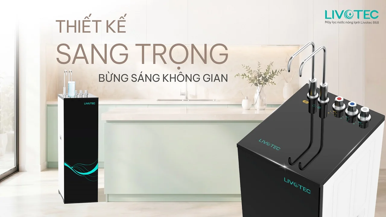 Máy lọc nước nóng lạnh Livotec 868