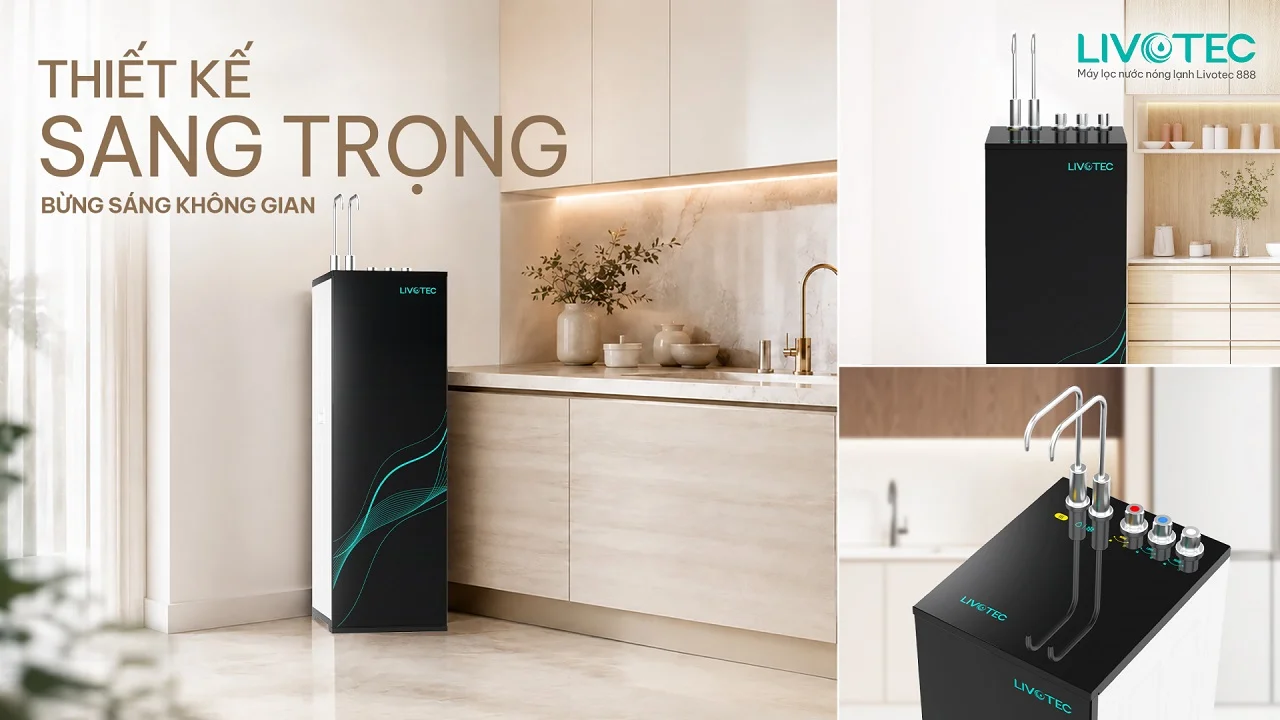 Máy lọc nước nóng lạnh Livotec 888
