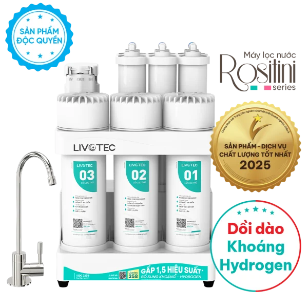 Máy lọc nước để gầm Livotec 258
