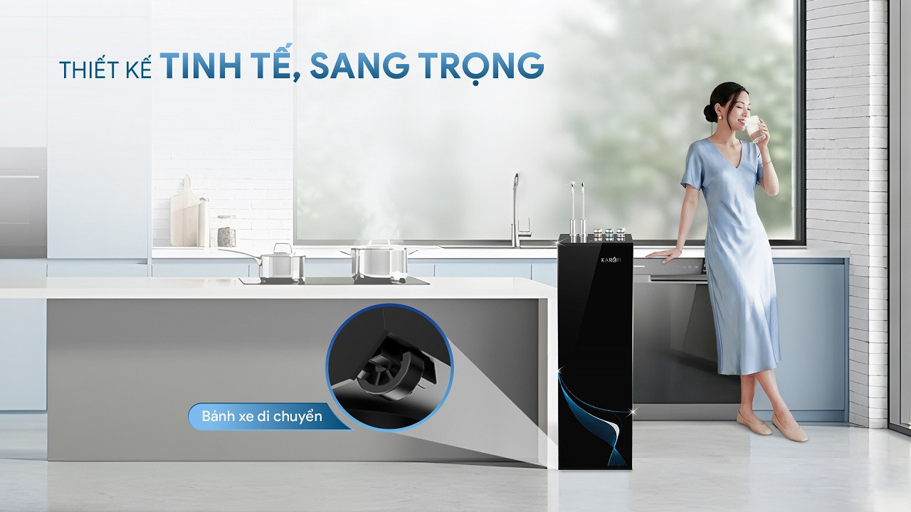 Máy lọc nước nóng lạnh Karofi KAD-GB65