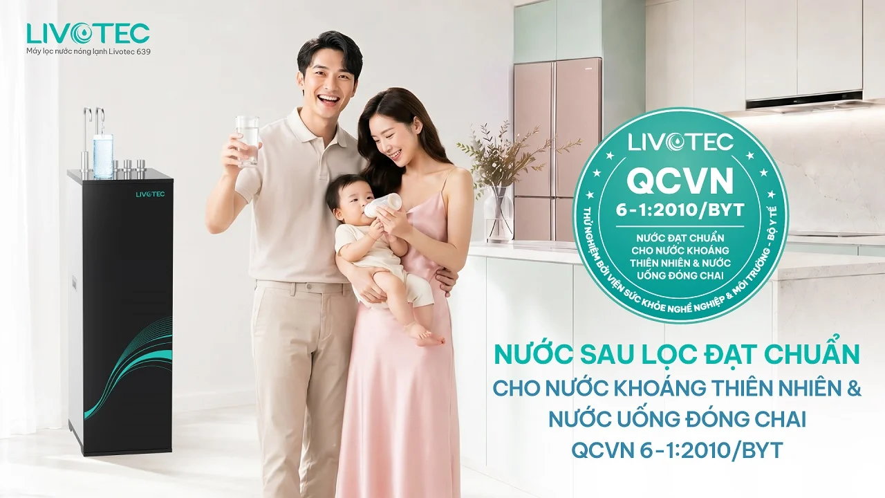 Máy lọc nước nóng lạnh Livotec 639