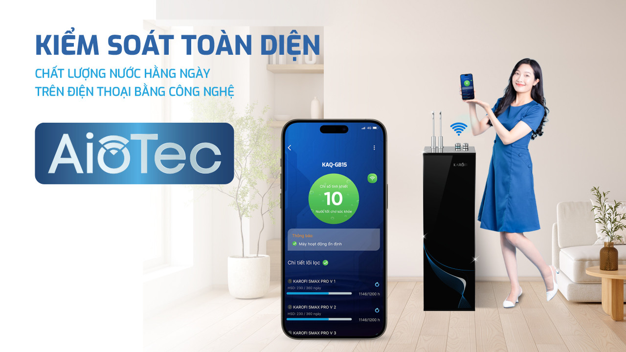 Máy lọc nước Karofi KAQ-GB15