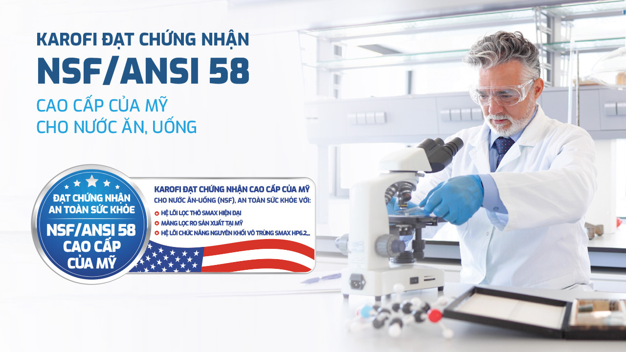 Máy lọc nước Karofi KAQ-GB15