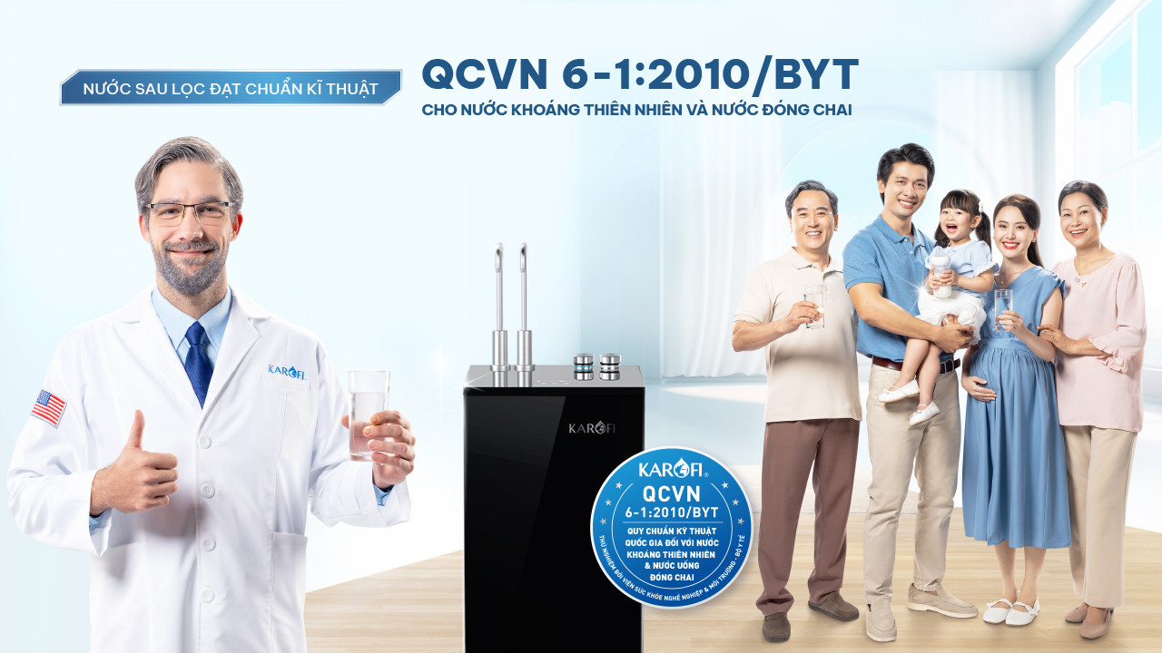 Máy lọc nước Karofi KAQ-GB15