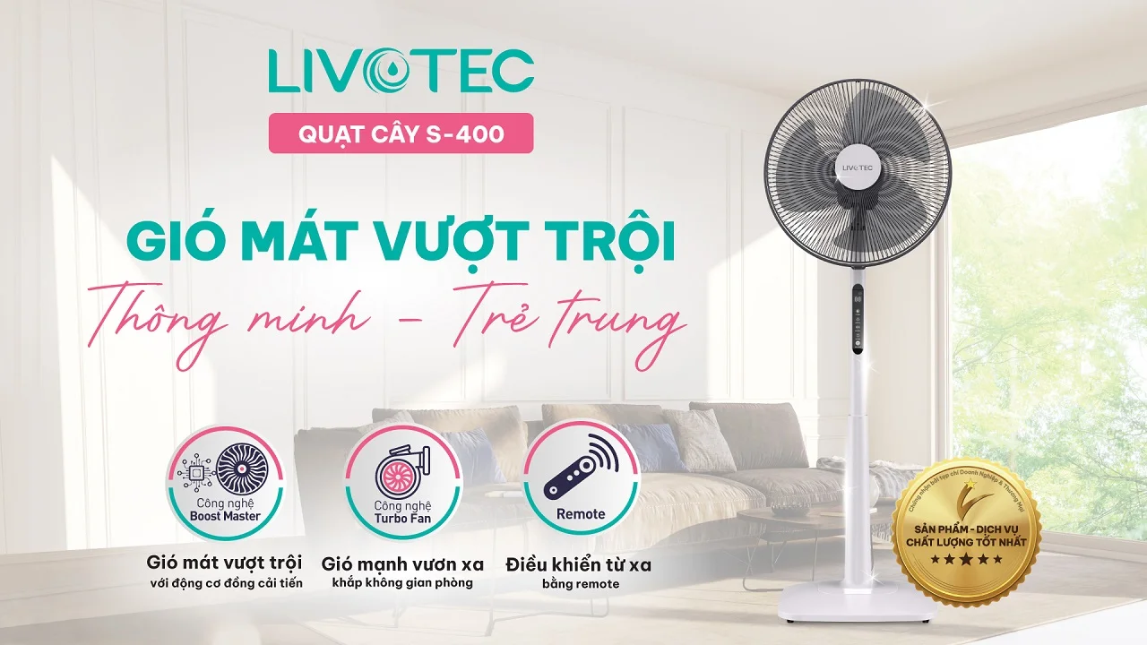Quạt cây Livotec S-400