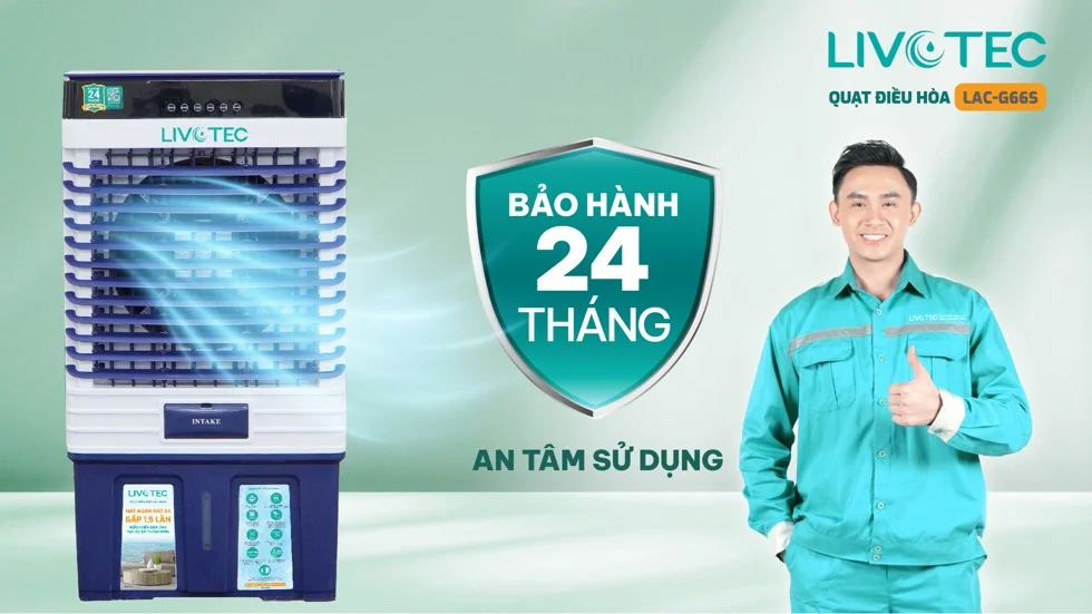 Quạt điều hòa Livotec LAC-G66S