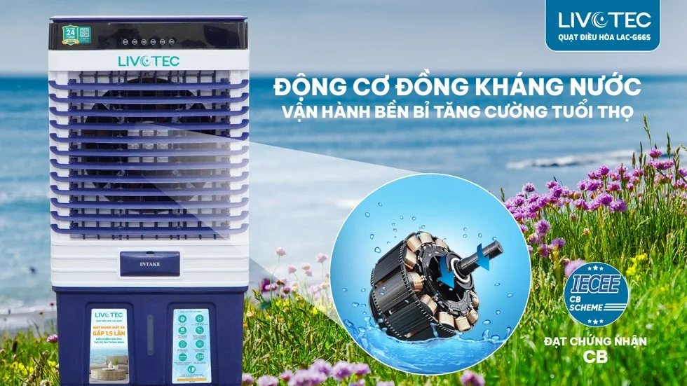 Quạt điều hòa Livotec LAC-G66S