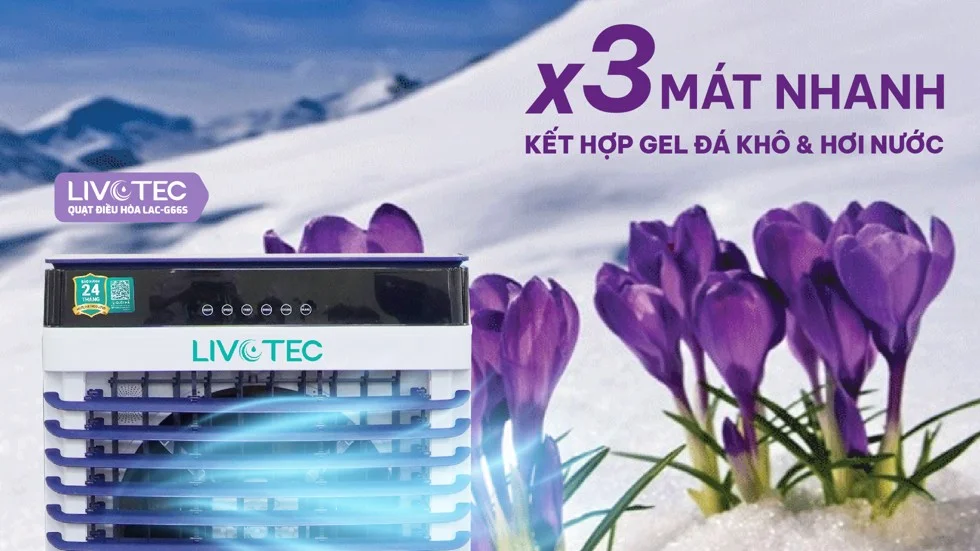 Quạt điều hòa Livotec LAC-G66S