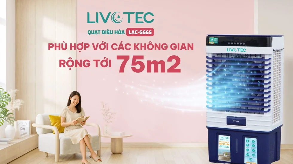 Quạt điều hòa Livotec LAC-G66S
