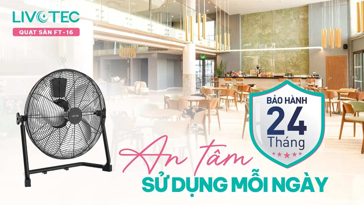 Quạt sàn Livotec FT-16