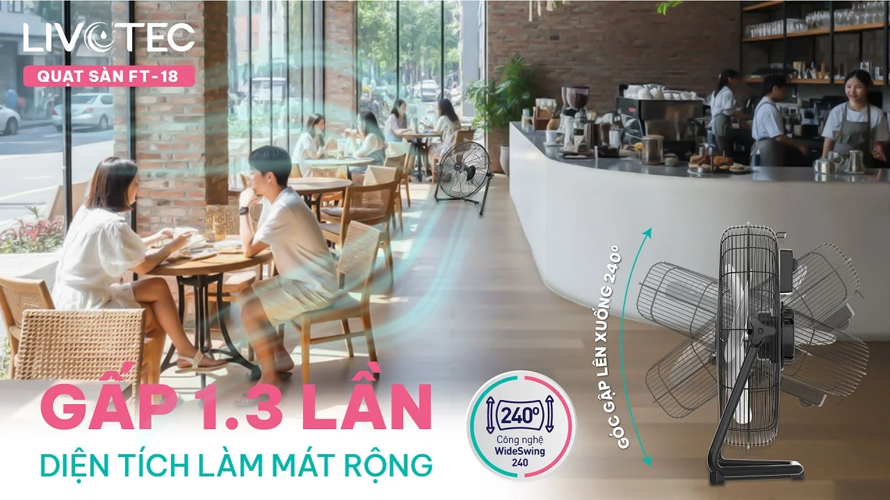 Quạt sàn Livotec FT-18