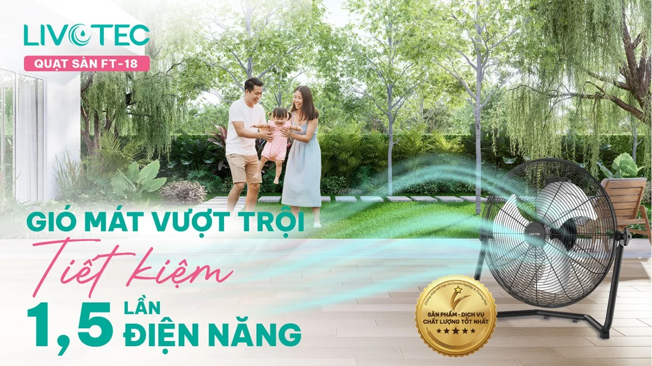 Quạt sàn Livotec FT-18