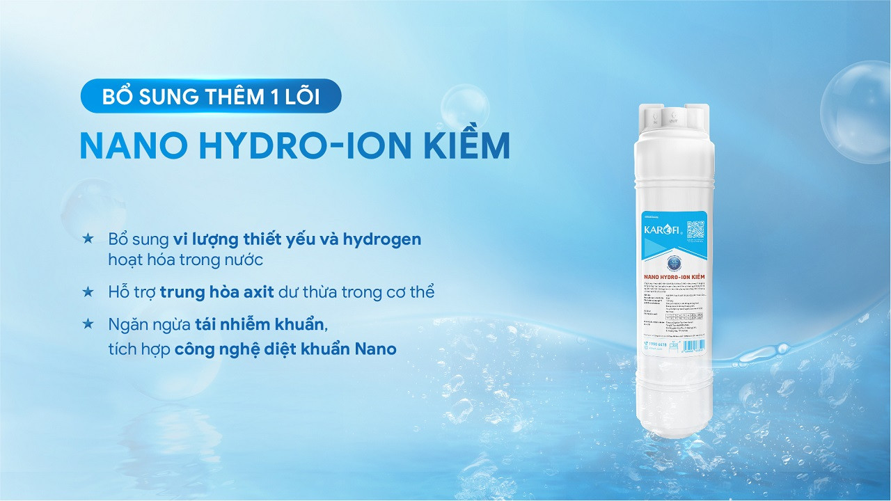 Máy lọc nước nóng nguội Karofi KAH-GB35