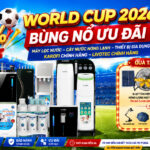 World Cup 2026 Bùng Nổ Ưu Đãi – Giảm Đến 50% Máy Lọc Nước Karofi, Livotec