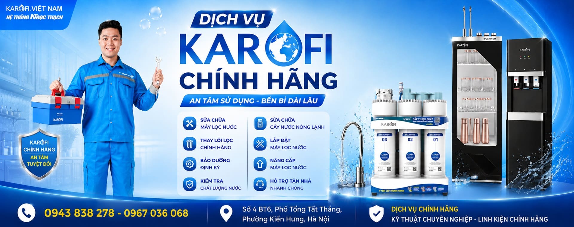 Dịch Vụ Karofi Chính Hãng