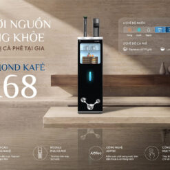 Máy lọc nước nóng lạnh Hydro-ion kiềm Karofi DIAMOND KAFÉ X68