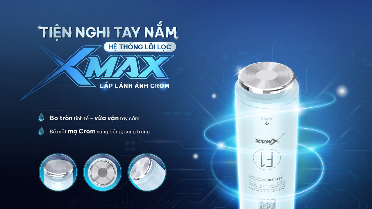Máy lọc nước RO Karofi Diamond U12 - Vòi LED thông minh - Không bình áp
