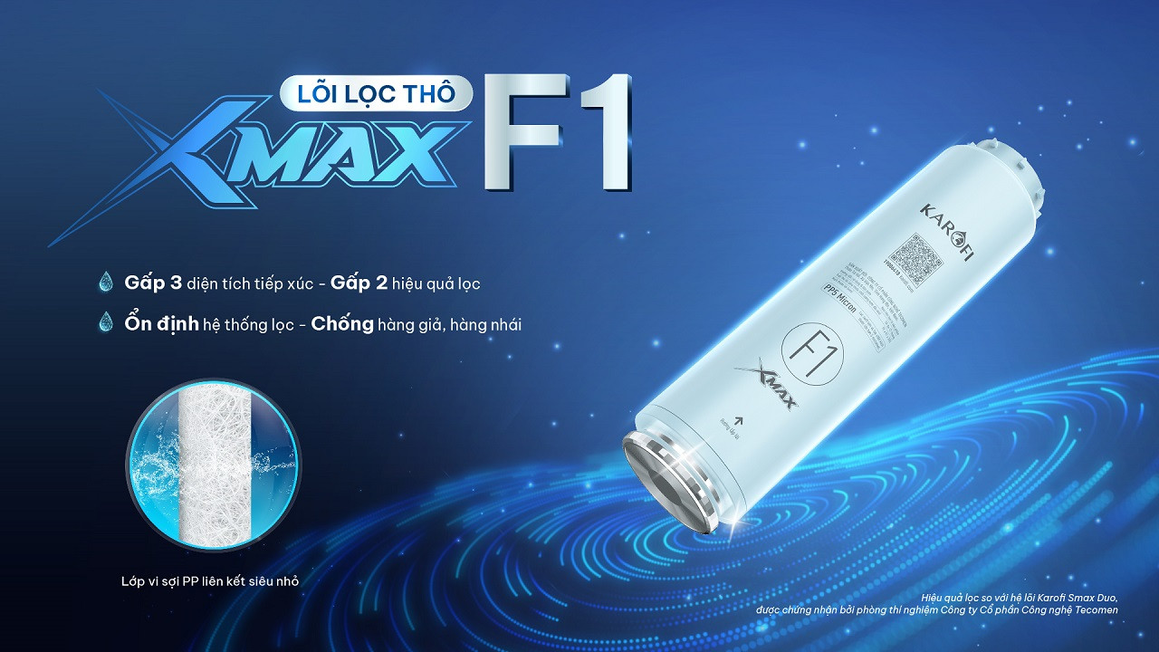 Máy lọc nước RO Karofi Diamond U12 - Vòi LED thông minh - Không bình áp