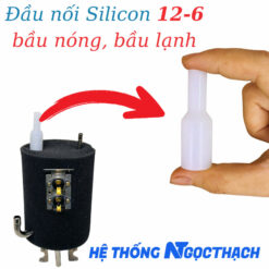 Ống Silicon Phi 12-6mm Bầu Nóng – Đầu Nối Silicon Chịu Nhiệt Máy Lọc Nước Nóng Lạnh