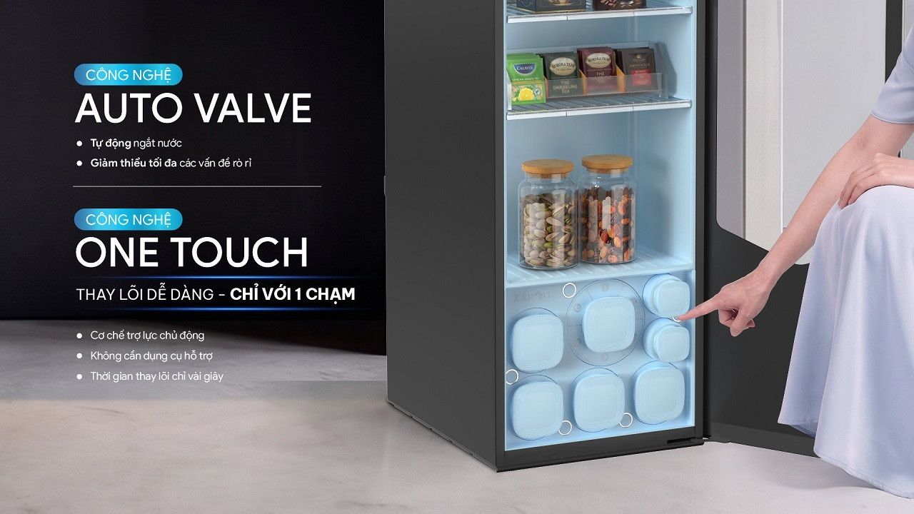 Máy lọc nước nóng lạnh Karofi PLATINUM L26